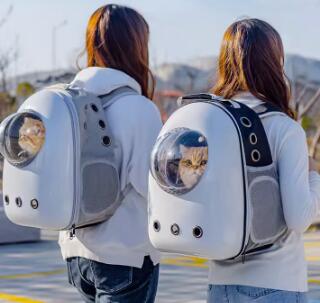 猫包外出便携包太空舱透气双肩背包猫书包大容量猫咪外带宠物用品